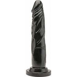 ToyJoy Get Real 7" Ρεαλιστικό Dildo με Βεντούζα 18cm Μαύρο
