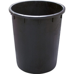 Κάδος πλαστικός 150Lt φ62xΥ71cm μαύρος SSS Ιταλίας c376486