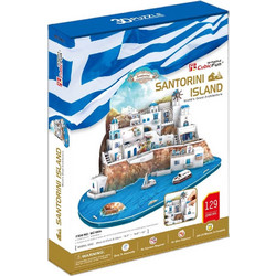 Puzzle CubicFun Santorini 3D 129 Κομμάτια