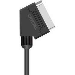 Crystal Audio Scart 1.5m Καλώδιο