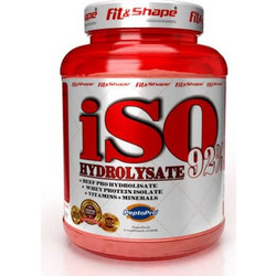 Fit & Shape 92% ISO Hydrolysate Cookies & Cream Πρωτεΐνη Ορού Γάλακτος Γράμμωσης 1.81kg