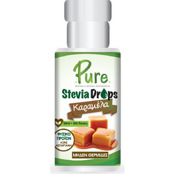 PURE STEVIA DROPS ΚΑΡΑΜΕΛΑ 50ml