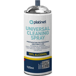 Απολυμαντικό Σπρεϊ Platinet (PFS5125) 70% - 125ml PFS5125