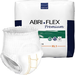 Abena Abri-Flex Premium XL1 Πάνες Βρακάκι Ακράτειας 6 Σταγόνες 14τμχ
