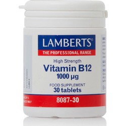 Lamberts B12 1000μg 30 Ταμπλέτες