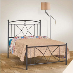 Νο16 Κρεβάτι Μονό Μεταλλικό 90x190cm