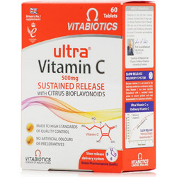 Vitabiotics Ultra Vitamin C 500mg 60 Ταμπλέτες