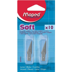 Ανταλλακτικές λεπίδες σχεδίου κοπιδιού Maped σε πακέτο 10τμχ. (009493)