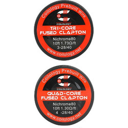 Coilology Fused Clapton Wire 3m - Tricore Ni80 3-28/36
