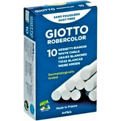Κιμωλία Λευκή Πλαστική σε Κουτί Giotto 10τεμ