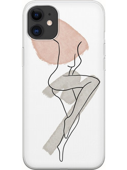 Θήκη Lady iPhone 11 Flexible TPU (Διάφανη Σιλικόνη)