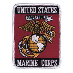 Mil-Tec US MC Textile Badge