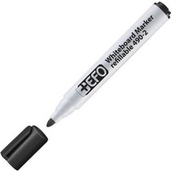Μαρκαδόρος Πίνακα +Efo Fine 2-3mm Μαύρο (Επαναγεμιζόμενος)