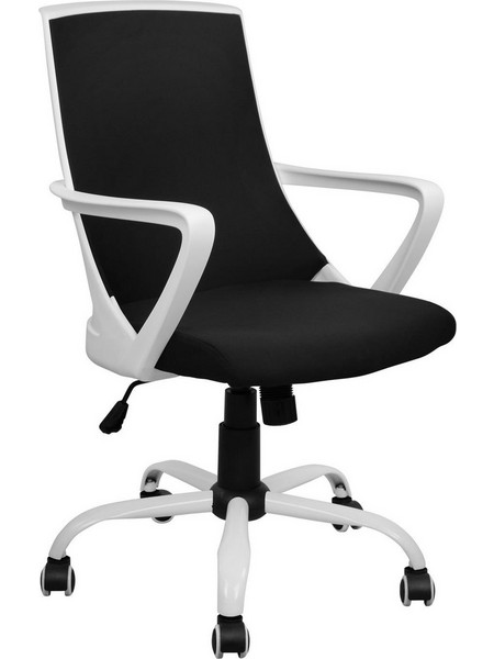 HomeMarkt Καρέκλα Γραφείου με Ανάκλιση Μαύρη HM1053.01