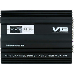 WDK-V705 Ενισχυτής Αυτοκινήτου 4 Καναλιών A/B