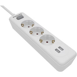 Πολύπριζο PHILIPS SPN3032W/GRS