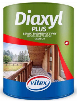 Vitex Diaxyl Plus Βερνίκι Εμποτισμού Ξύλου Έτοιμο προς Χρήση Satin Καστανιά 0.75lt