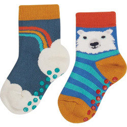 Κάλτσες παιδικές 2τμχ India-Rainbow Frugi
