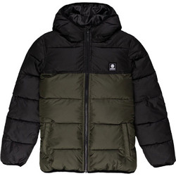 Element Παιδικό Μπουφάν Χειμωνιάτικο Puffer Αδιάβροχο Μαύρο Πράσινο Z2JKB3ELF1-1366