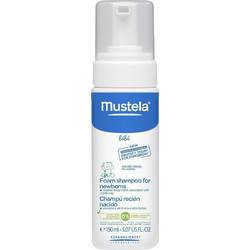 Mustela Shampooing Mousse Nourrisson Βρεφικός Αφρός Καθαρισμού για Ατοπικό Δέρμα Αβοκάντο με Αντλία 150ml