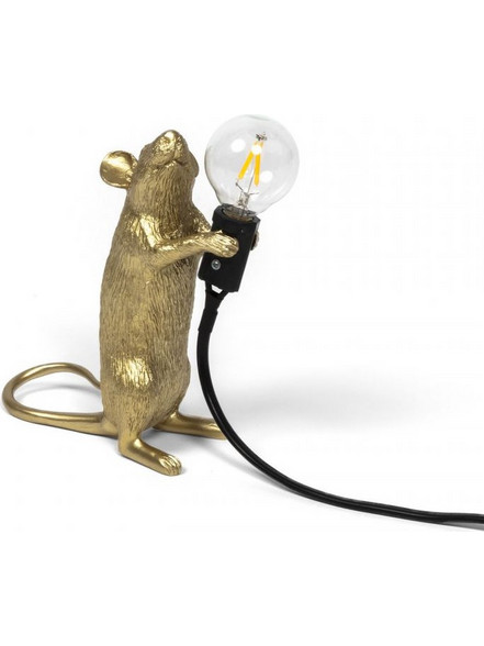 Mouse Lamp Gold Step