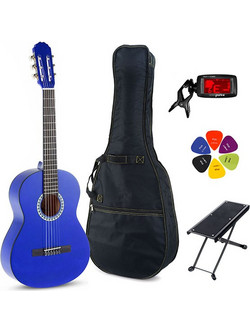 Gewa Concert Basic 4/4 Satin Blue Bundle