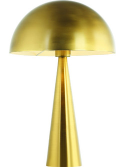 Zambelis Lights 1XE27 Πορτατίφ Αφής E14 Χρυσό Φ30xΥ47cm