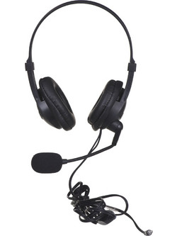 iBox W1MV On Ear Ακουστικά Υπολογιστή με Μικρόφωνο & 3.5mm Jack