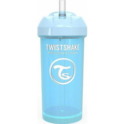 Twistshake Κύπελλο Straw Cup Pastel Blue 360ml