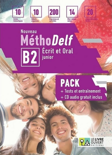 Nouveau Methodelf B2 Methode Pack (+ Test et Entrainement + CD)