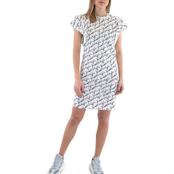 Kendall + Kylie Mini Καλοκαιρινό Καθημερινό Φόρεμα Λευκό KKW3611630-36