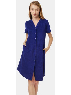Minerva Καλοκαιρινό Καθημερινό Φόρεμα Royal Blue 52171