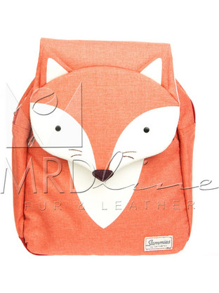 Samsonite Happy Sammies Fox William Σχολική Τσάντα Πλάτης Δημοτικού Πορτοκαλί 93444-6562