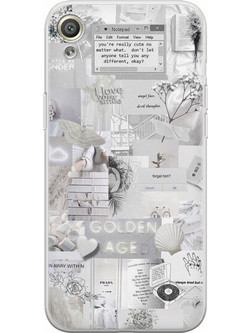 Aesthetic White Sony Xperia XA Flexible TPU (Διάφανη Σιλικόνη)