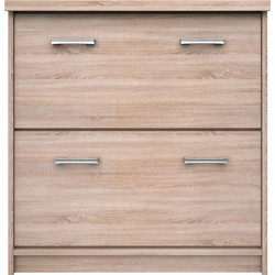 Alphab2b Top Mix Παπουτσοθήκη Ξύλινη Sonoma Μ80xΠ27xΥ85cm TO-BUT2K