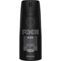 AXE Black All Day Fresh Ανδρικό Αποσμητικό Spray 24h Χωρίς Αλουμίνιο 150ml