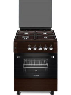 Calfer Gas Ferre F6T40G2-BR Κουζίνα Αερίου 64lt με Εστίες Αερίου 60cm