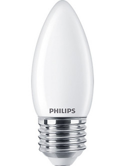 Philips E27 LED WarmGlow Mat Candle Bulb 3.4 (40W) (LPH02590) (PHILPH02590)