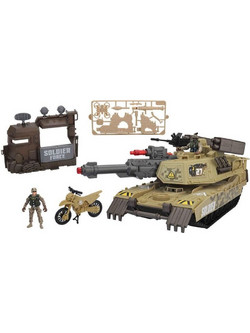 Chap Mei Soldier Force Τανκ Περιπολίας Tundra Playset Σετ Φιγούρες Δράσης για 3+ Ετών