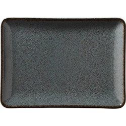 Πιατέλα Ορθογώνια Πορσελάνης Kutahya Μπλέ 30x22cm