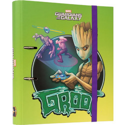 Ντοσιέ/Κλασέρ 2 κρίκων με λάστιχο MARVEL GROOT Premium Folder C2AT0047