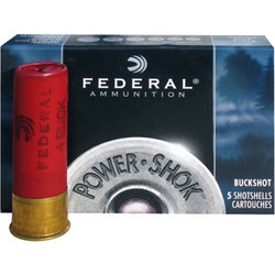 Federal Premium Power Shok Φυσίγγια Δράμια 12Cal 76mm 15βολα 5τμχ
