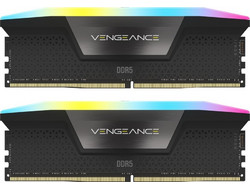 Corsair Vengeance RGB 32GB (2X16GB) DDR5 RAM 5200MHz C40 Black