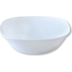 Τετράγωνη σαλατιέρα οπαλίνα 23 cm
