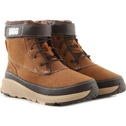 UGG Arren Weather Παιδικά Μποτάκια Χιονιού Καφέ Suede Αδιάβροχα με Σκρατς 1132270K-CTST