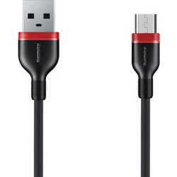 REMAX RC-126m 2.4A καλώδιο Micro USB - Μαύρο 1M