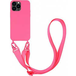 Vivanco Necklace Back Cover Pink (iPhone 13 Pro Max)