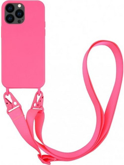 Vivanco Necklace Back Cover Pink (iPhone 13 Pro Max)