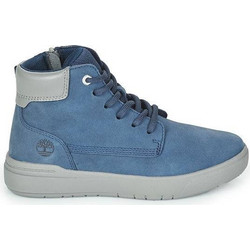 Timberland Παιδικά Μποτάκια Navy Μπλε Δερμάτινα με Φερμουάρ TB0A2MBY019