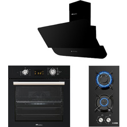 Σετ MULTIHOME MH-6060 & MH-6141 & MH-6601 Φούρνος, Εστία Domino Αερίου & Απορροφητήρας 76066